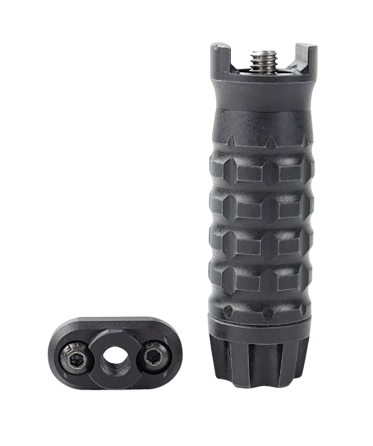 Samson Medium Grenade Vertical Grip 3.5" Black Anodized M-LOK