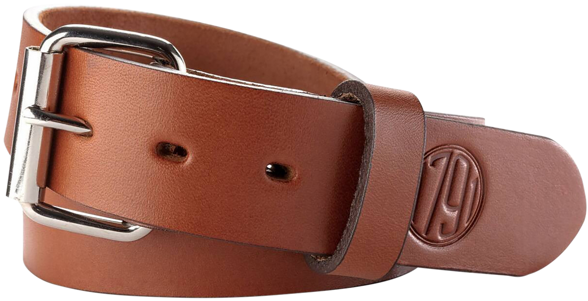 1791 Gunleather BLT-01 Gun Belt Classic Brown Leather 32/36 1.50" Buckle Closure