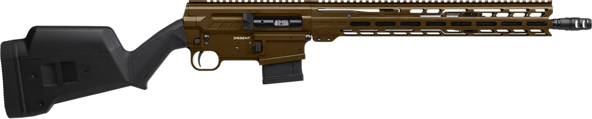 CMMG Dissent BR4 5.56x45mm 16.10" 10+1 Semi-Auto Rifle - Midnight Bronze Cerakote