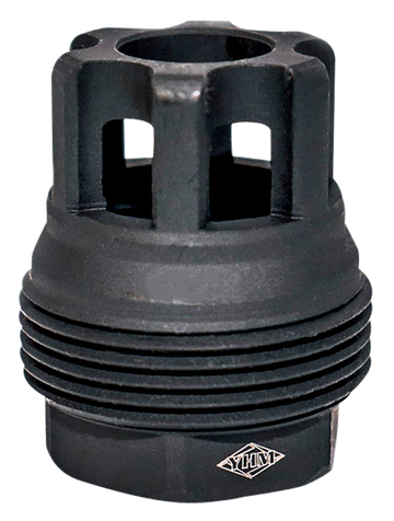 Yankee Hill 4401MB28 sRx QD Mini Muzzle Brake 9mm 1/2x28 Black Phosphate Steel