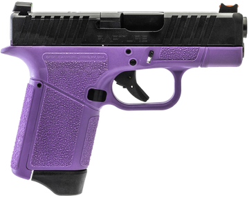 GForce Arms Rapture 9mm Luger 3.25" 12+1 Semi-Auto Pistol - Purple Cerakote, Black Slide