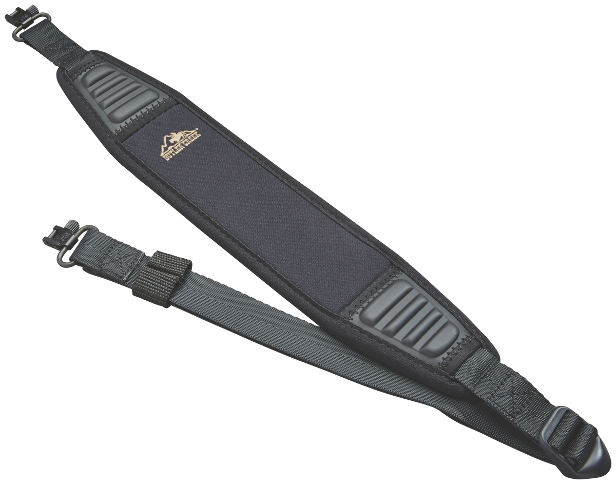 Butler Creek 23616 Rhino Rib Rifle/Shotgun Sling Black Nylon Padded w/ Swivels