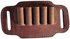 1791 Gunleather Ammo Belt Slide 12 Gauge Brown Leather