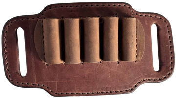 1791 Gunleather Ammo Belt Slide 12 Gauge Brown Leather