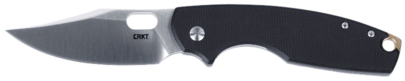 Columbia River CRKT Pilar IV 3.09" Folding Plain Satin D2 Steel Black G10/SS Handle Frame Lock