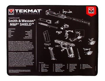 TekMat Ultra Premium S&W M&P Shield 20x15 Gun Cleaning Mat