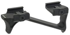 Leapers UTG Ultra Slim Angled Foregrip Picatinny Matte Black Anodized Aluminum - MTAFGP01