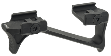 Leapers UTG Ultra Slim Angled Foregrip Picatinny Matte Black Anodized Aluminum - MTAFGP01