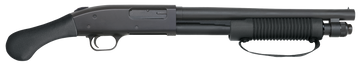 Mossberg 590 Shockwave 12 Gauge 14" 5+1 Pump-Action Shotgun - Blued Heavy-Walled Barrel - Black Raptor Birdshead Grip