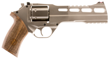 Chiappa Firearms Rhino 60DS 357 Mag 6" 6-Shot DA/SA Revolver - Nickel-Plated