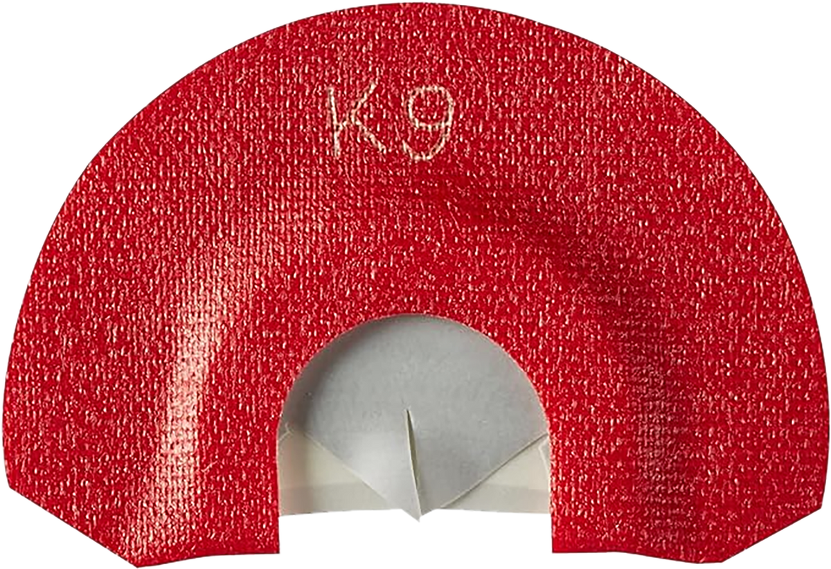 Hunters Specialties K9's Predator 3-Reed Diaphragm Game Call - Red