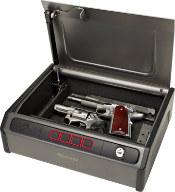 Hornady Rapid Safe Keypad Vault Gray Steel Holds 2 Handguns