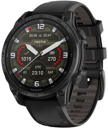 Garmin tactix 8 47mm AMOLED Sapphire Tactical GPS Smartwatch - Black