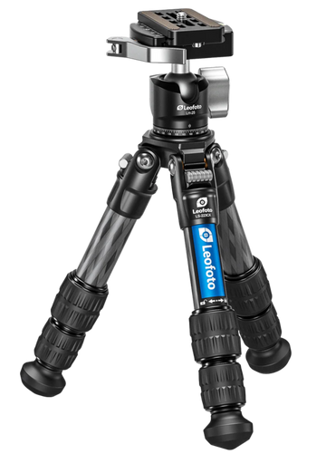 Leofoto USA LS-223CX+LH-25 Carbon Fiber Mini Tripod Combo w/ LH-25 Ballhead