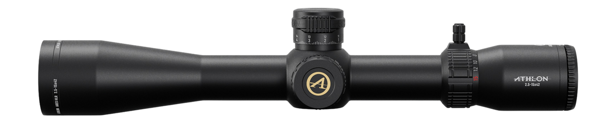 Athlon Ares HLR 2.5-15x42mm 30mm Tube SFP IR MIL APRS-H2 Riflescope