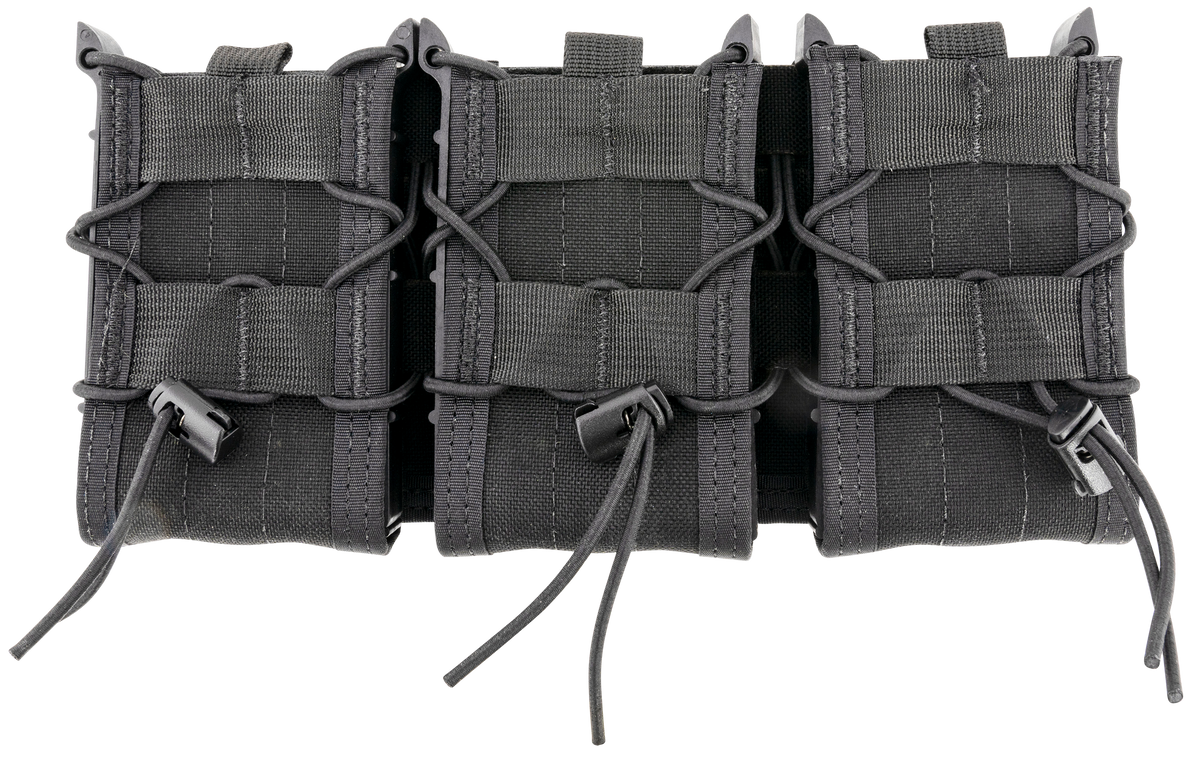 High Speed Gear TACO Shingle Triple Rifle Mag Pouch Black Nylon MOLLE