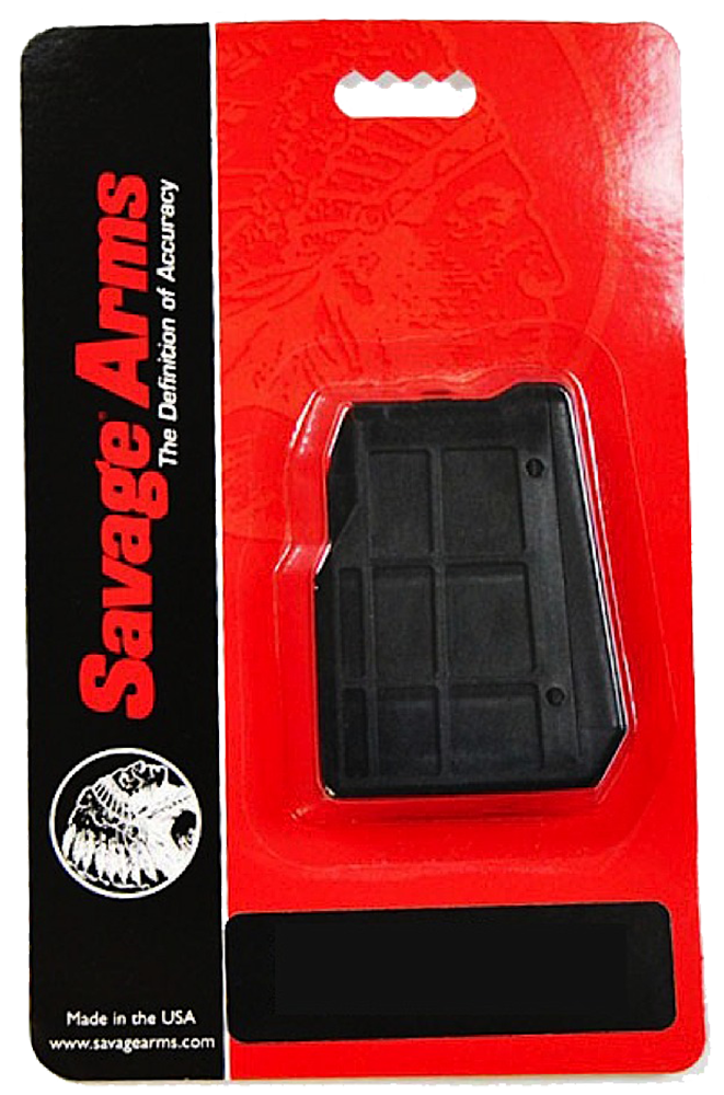 Savage 55250 Model 25 17 Hornet 4-Rd Black Polymer Detachable Magazine