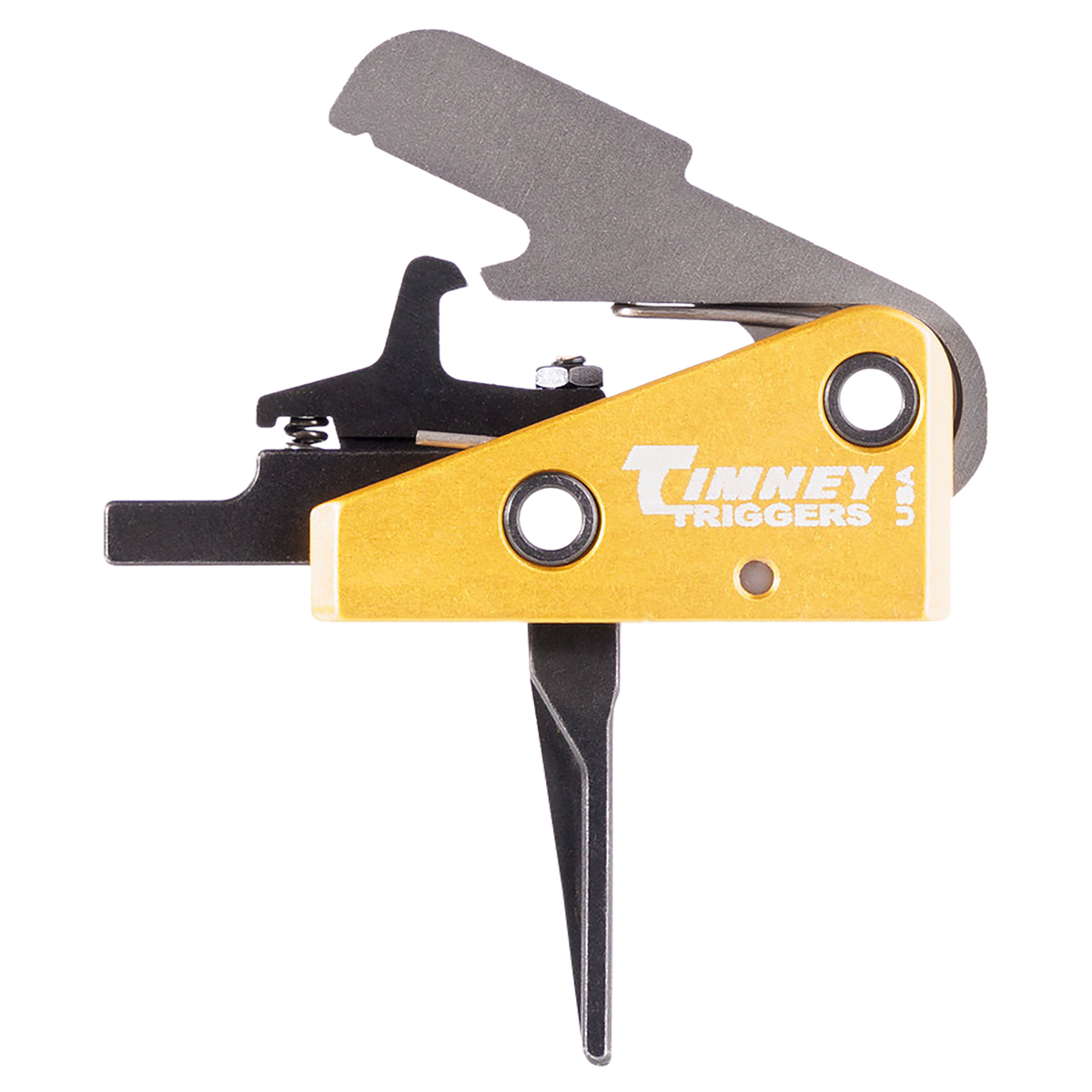 Timney Triggers 667SST Competition Trigger Single-Stage Straight 3 lb for AR-15 - Black/Gold