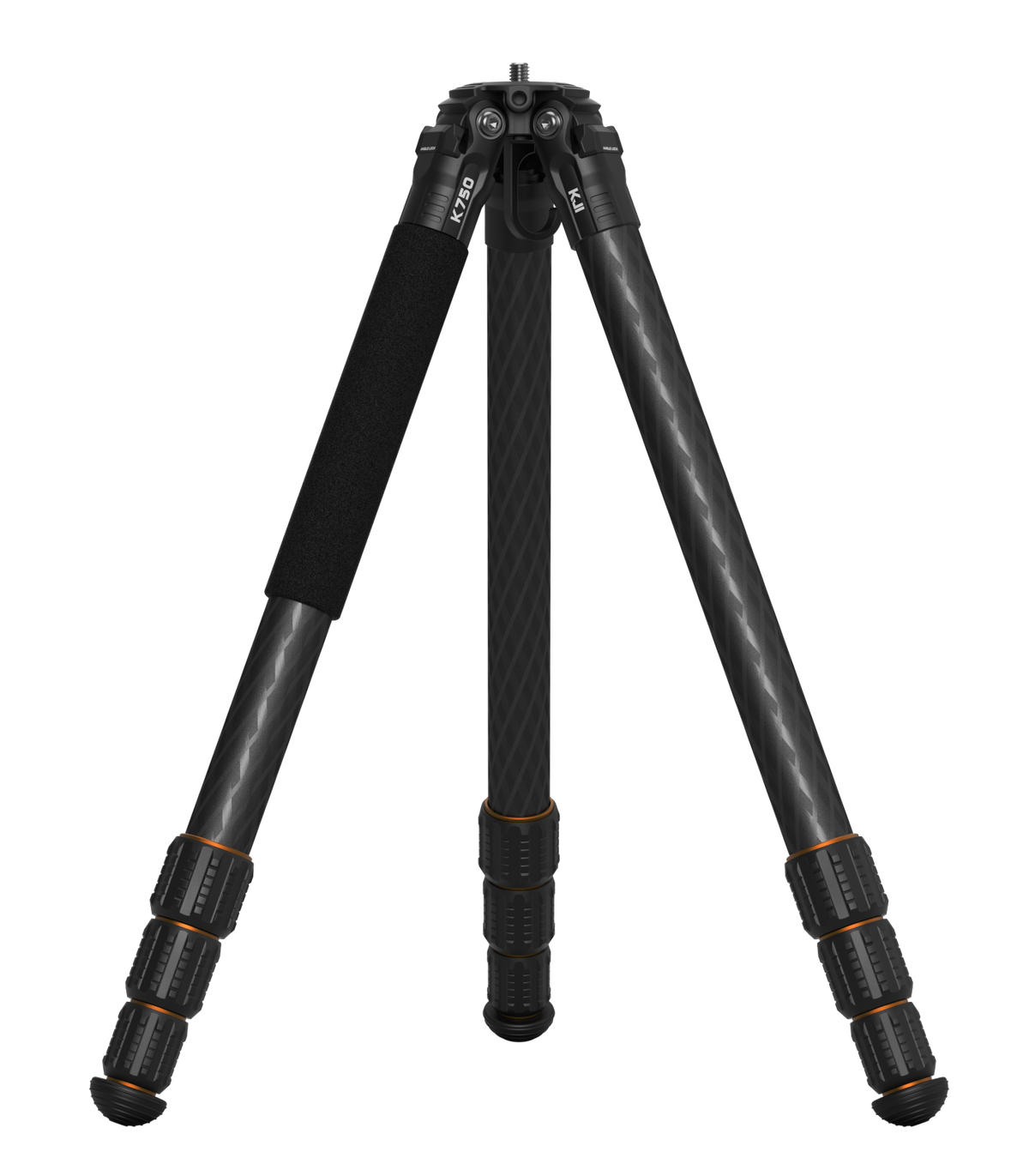 Kopfjager K750 Carbon Fiber Shooting Tripod - 150 lb Capacity