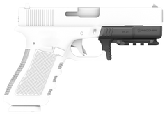 Recover Innovations GR2101 Rail Adapter for Glock 20 & 21 Gen 1/2 - Black Polymer