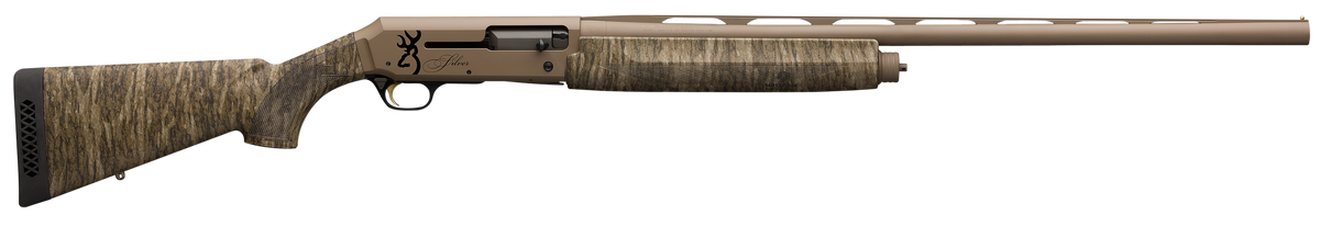 Browning Silver Field 12 Gauge 3.5" 4+1 26" Semi-Auto Shotgun - Mossy Oak Bottomland