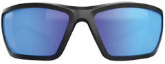Glock Blue Line Tactical Glasses Blue Mirror Lens Black Frame