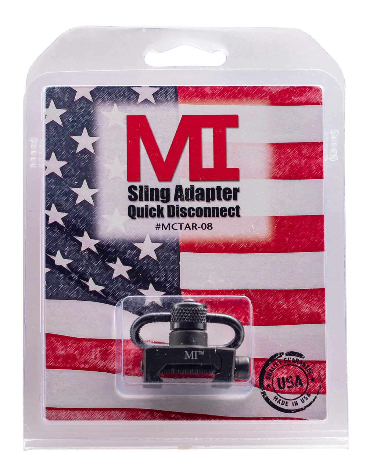 Midwest Industries MCTAR-08 QD Front Sling Adapter - Black 6061 Aluminum