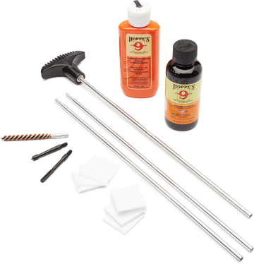 Hoppe's U22 Rifle Cleaning Kit 22-257 Cal with Storage Box