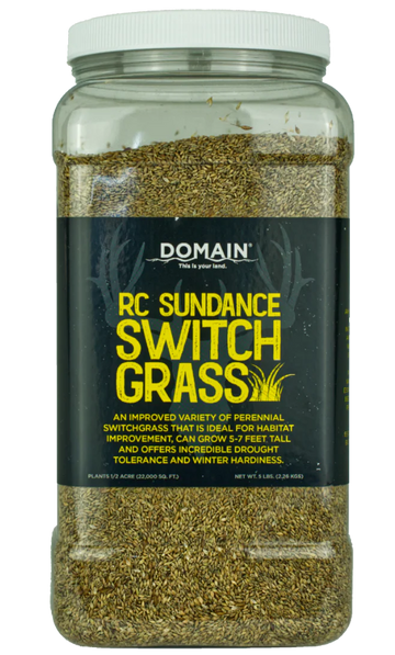 Domain Outdoor RC Sundance Switchgrass 5 lb Perennial Habitat Seed