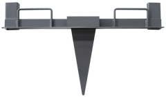 Birchwood Casey 2390MTS Metal Target Stand With Spike 24" Steel Standing