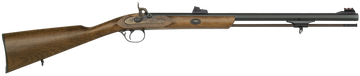 Traditions Deerhunter 50 Cal Percussion 24" Blued Octagon Hardwood Stock Single Shot Muzzleloader