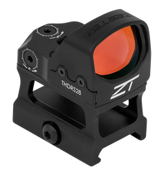 Zero Tech Optics Thrive HD 1x28mmx20mm 3 MOA Red Dot Reflex Sight - High Mount