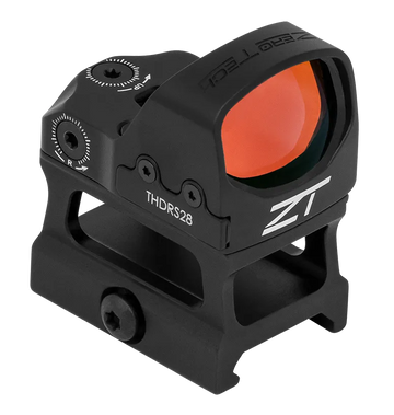 Zero Tech Optics Thrive HD 1x28mmx20mm 3 MOA Red Dot Reflex Sight - High Mount