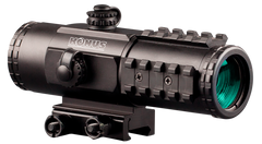 Konus Sight Pro PTS2 3x30mm 2.8 MOA Red/Blue BDC Prism Sight - Matte Black