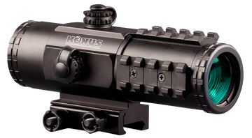 Konus Sight Pro PTS2 3x30mm 2.8 MOA Red/Blue BDC Prism Sight - Matte Black