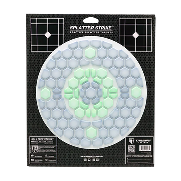 Triumph Systems Splatter Strike Reactive Splatter Target Bullseye 12" x 16" Hanging Corrugate