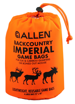 Allen 6590 BackCountry Imperial Elk Game Bag Set Orange Polyester 4 Bags