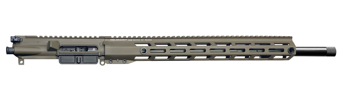 Rise Armament AR-15 Complete Upper 6mm ARC 18" 1:7 Twist - Black Cerakote