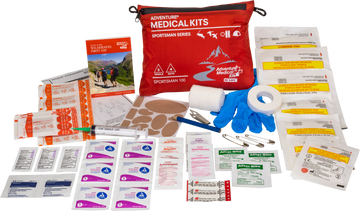 Adventure Medical Kits Sportsman 100 Waterproof Medical Kit - Red