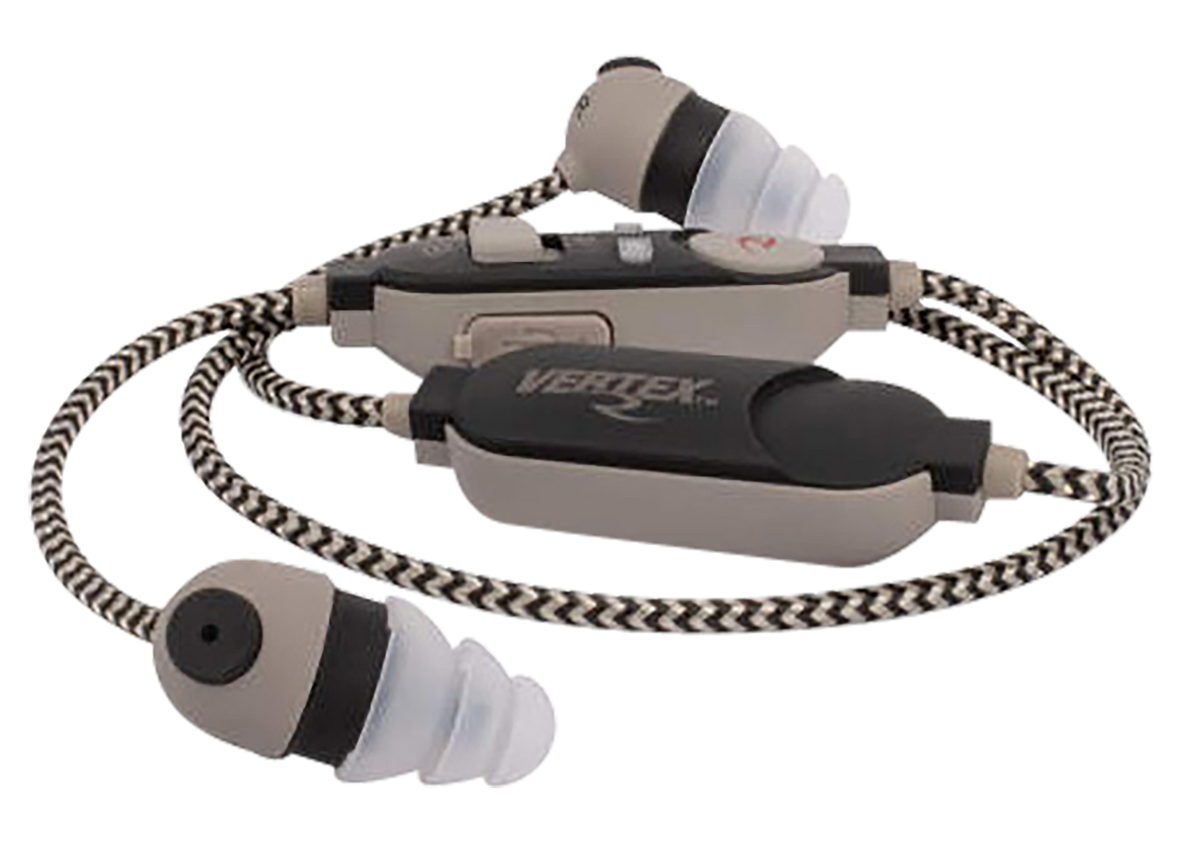 Radians Vertex VX-AC40 Electronic Ear Buds 21 dB NRR In The Ear Black/Gray