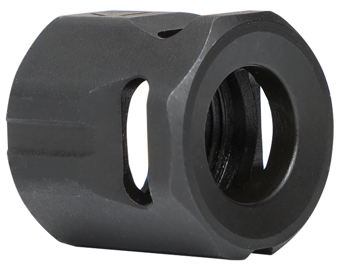 Strike Industries MCCIRCLE Micro Threaded Compensator 1/2x28 Black Steel 9mm/.357 SIG