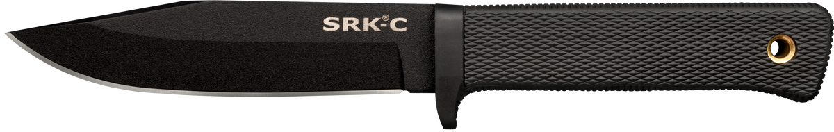 Cold Steel SRK Compact 5" Fixed Plain SK-5 Steel Black Tuff-Ex Kray-Ex Handle