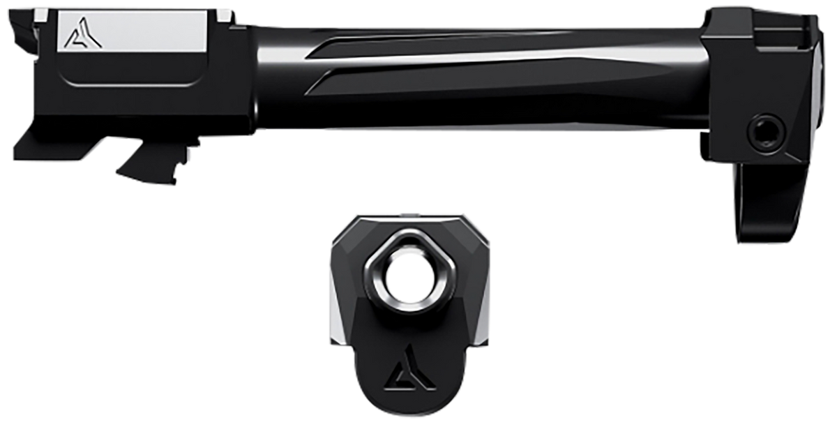 Radian Weapons Ramjet + Afterburner 9mm Luger Barrel & Compensator for Glock 43X - Black