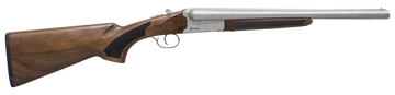 Citadel Coach 12 Gauge 18.5" 2-Rd 3" Break-Open Shotgun - Nickel Walnut