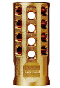 Tapco TAP22032 10/22 Muzzle Brake Gold Anodized Aluminum 1/2x28 .22 LR