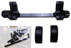 DNZ Game Reaper-Mossberg 1-Piece Scope Mount & Ring Combo 1" Medium Matte Black - Mossberg Patriot