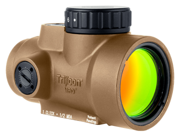 Trijicon MRO SD 1x25mm 2 MOA Red Dot Sight - Coyote Tan