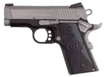 Colt Mfg Defender 45 ACP 3" 7+1 SAO Pistol - Two-Tone
