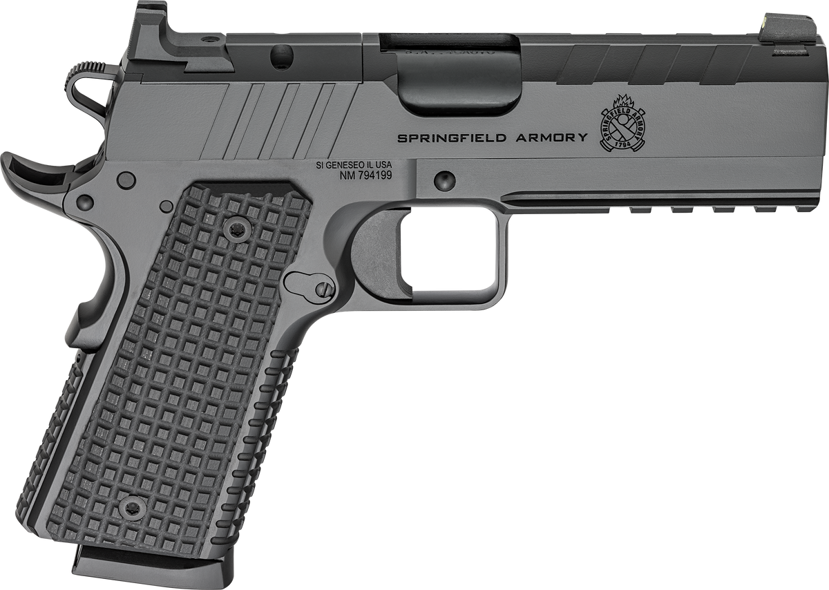 Springfield Armory 1911 Emissary AOS 45 ACP 4.25" 8+1 Semi-Auto Pistol