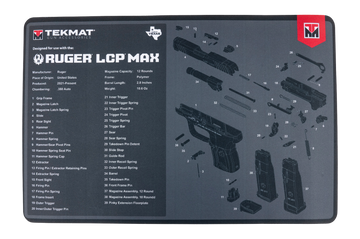 TekMat TEK-R17 Ruger LCP Max 17x11 Pistol Cleaning Mat